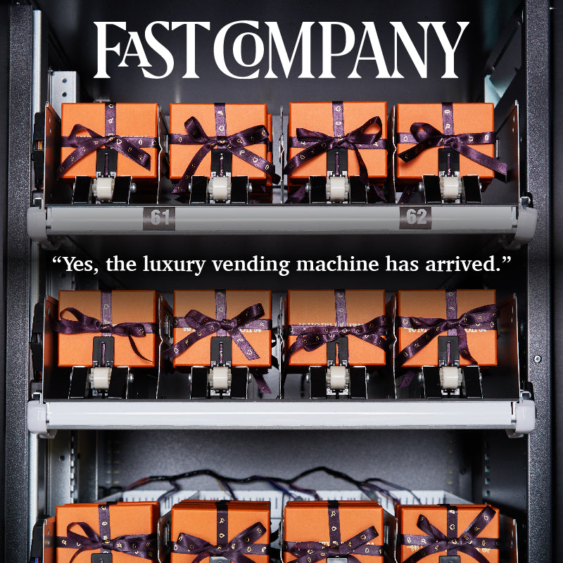 FastCompany: This luxury vending machine dispenses $1,000 diamond-encrusted pendants