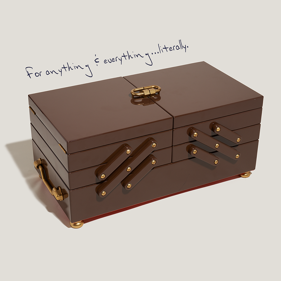 Large Jewelry Box with Lock | Marla Aaron