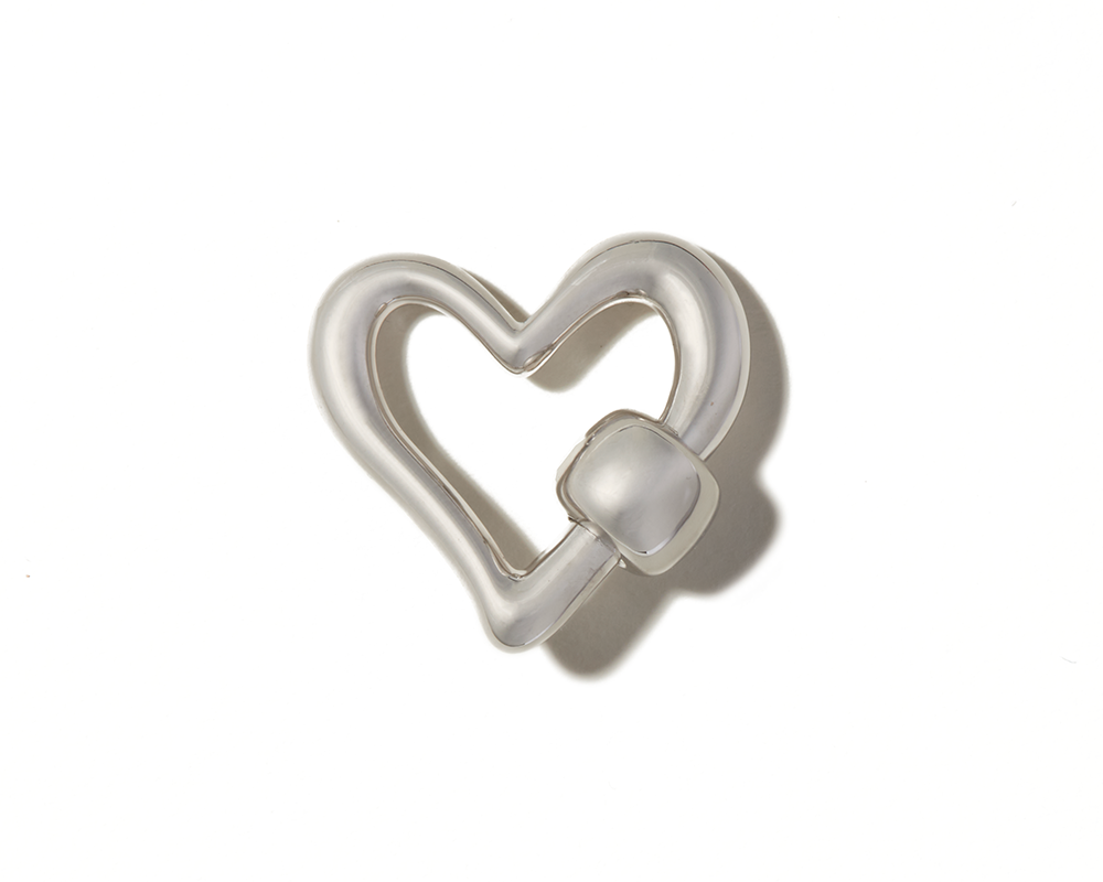 Freeform Heartlock in Gold