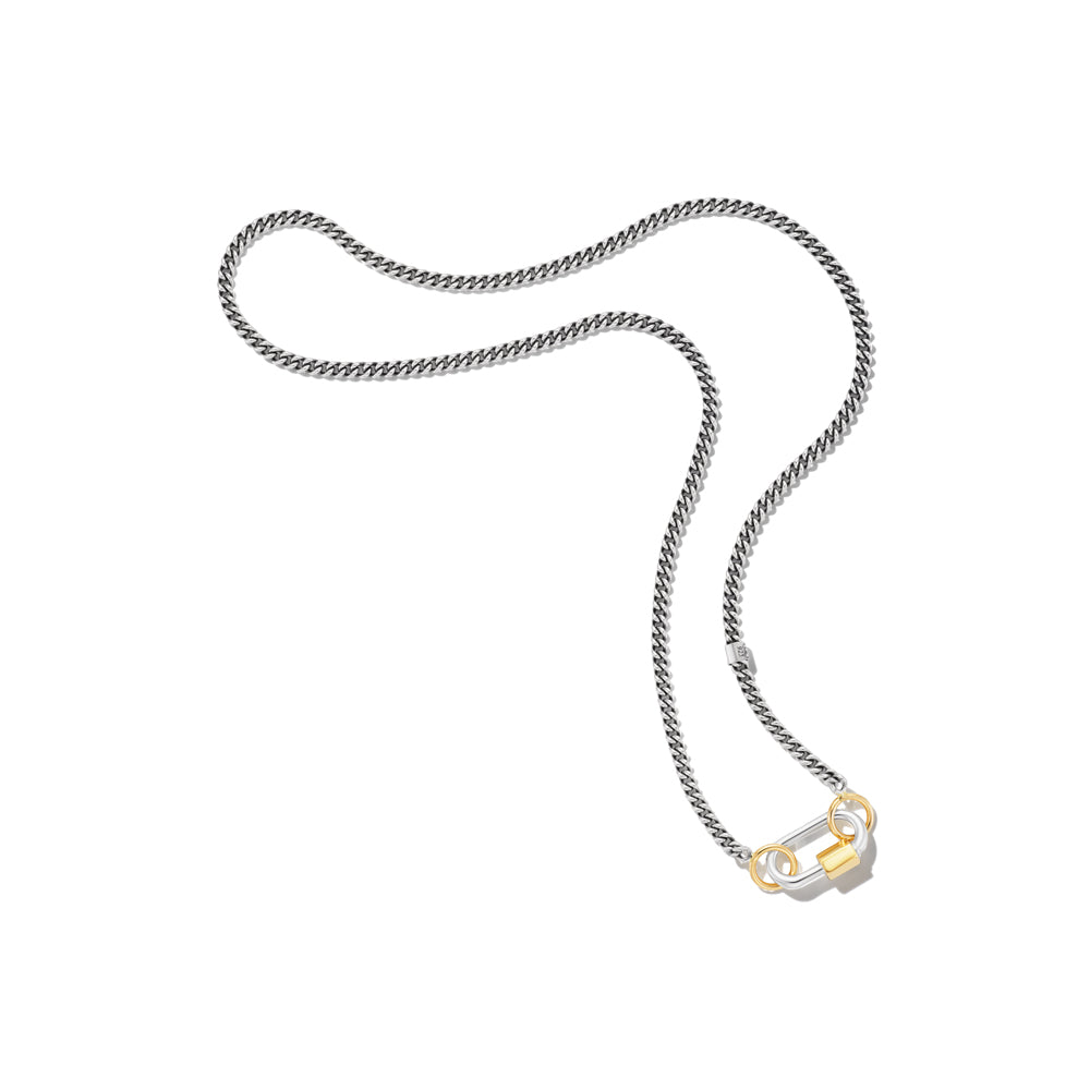 Not So Heavy Curb Chain & Babylock Necklace