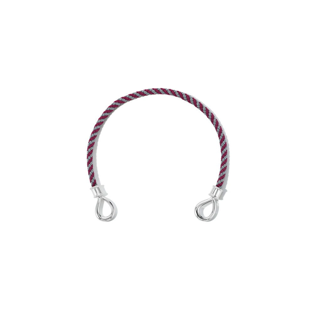 The String Project Bracelet with Silver Loops