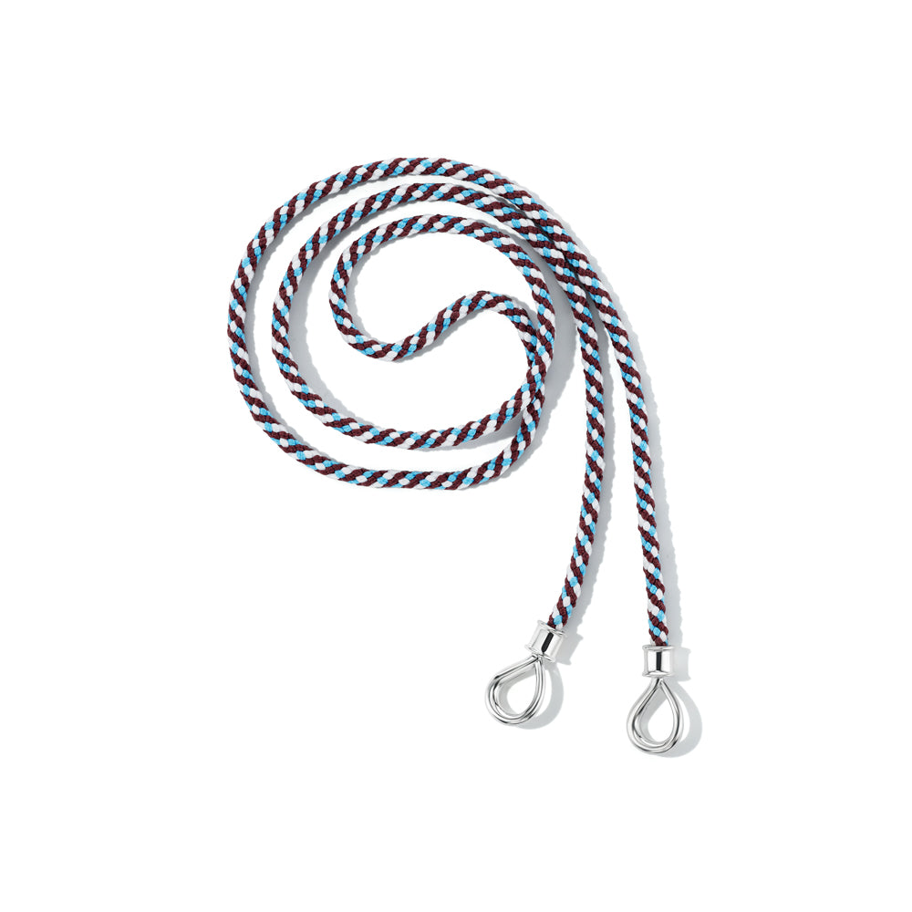 The String Project Necklace with Gold Loops