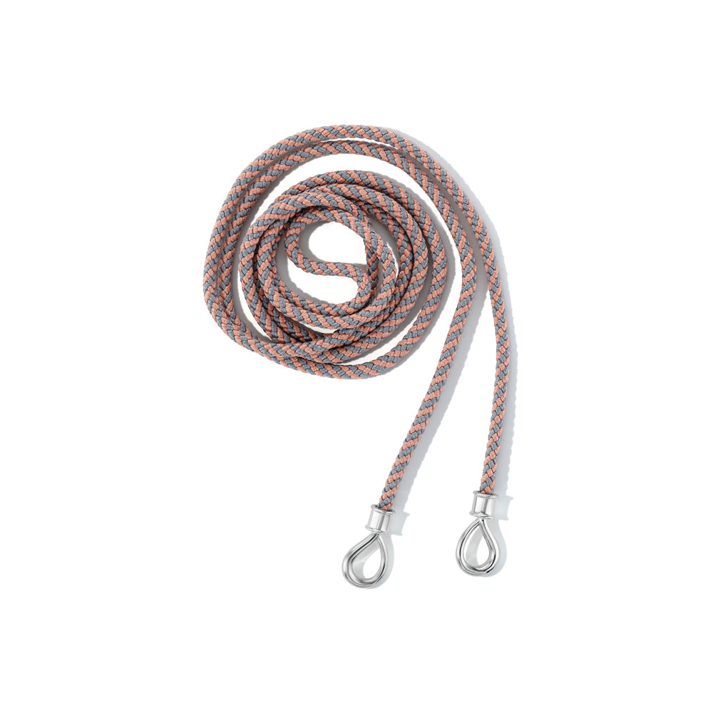 The String Project Necklace with Silver Loops