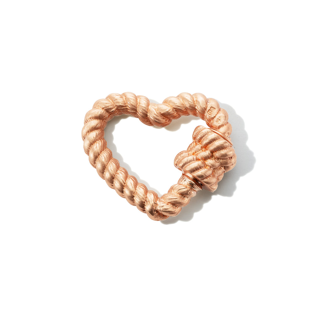 Twisted Heartlock in Gold