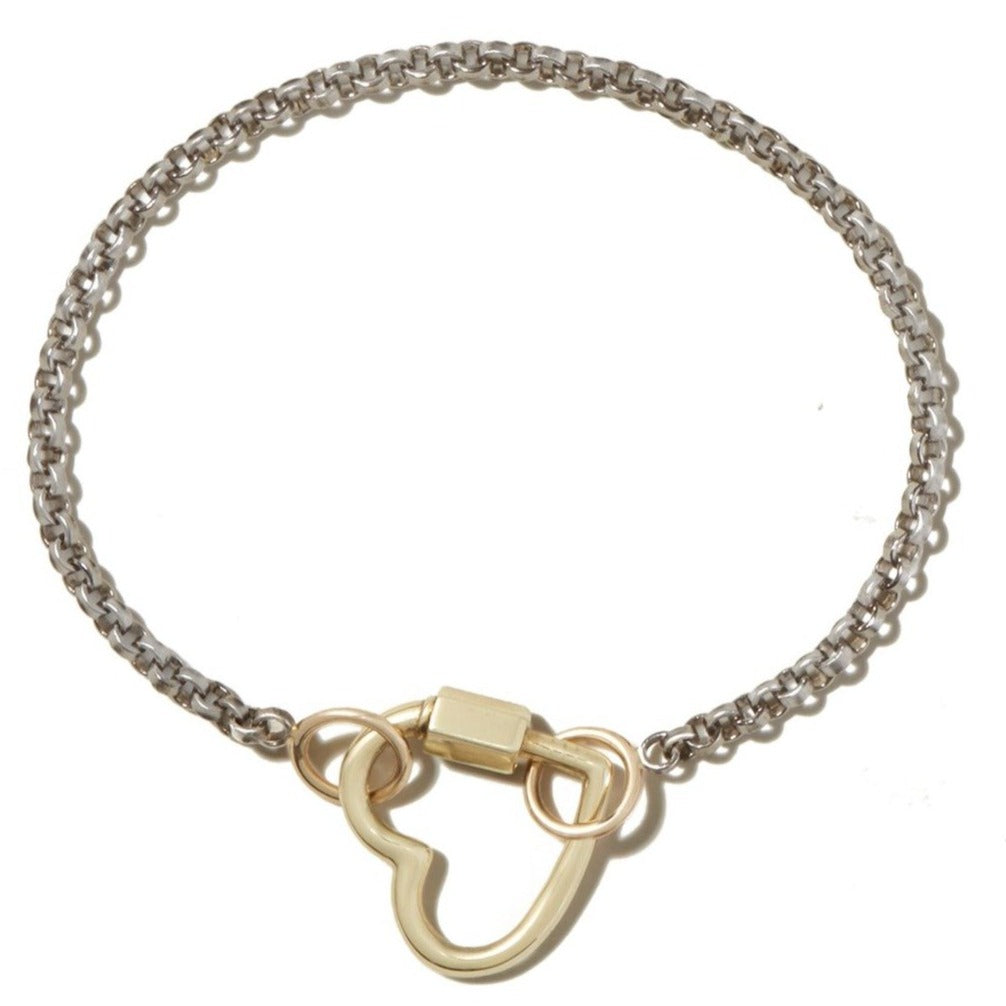 Lockit Chain Bracelet Sterling Silver