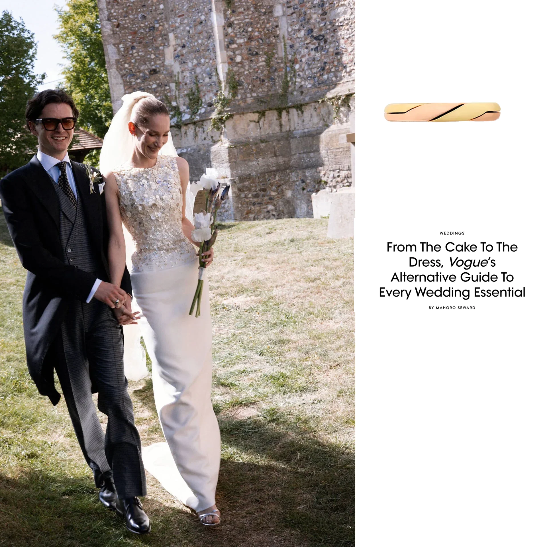 From The Cake To The Dress, Vogue’s Alternative Guide To Every Wedding Essential