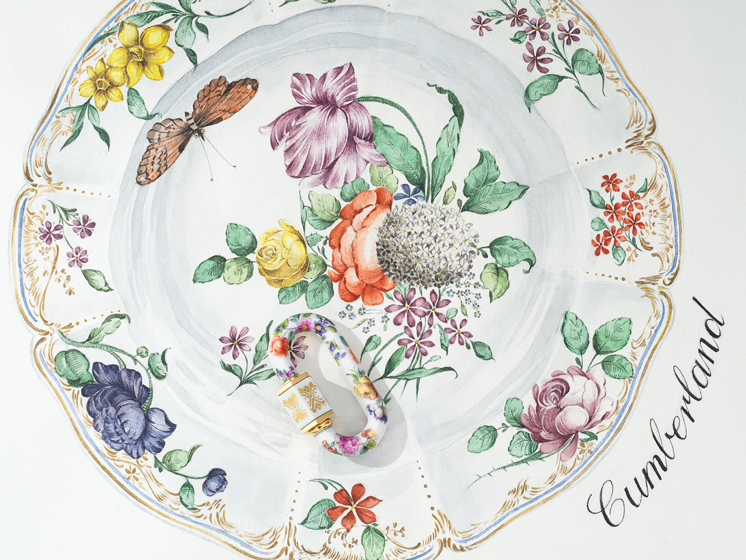 Old-world porcelain gets a contemporary jewellery twist from Marla Aaron