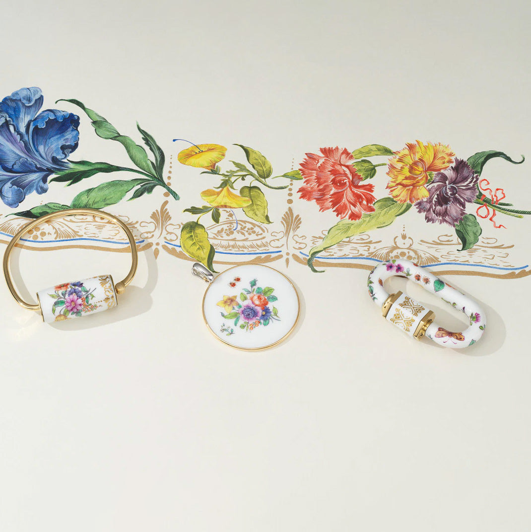 Contemporary Jewelry Design and Heritage Porcelain Come Together in a Chic New Collaboration