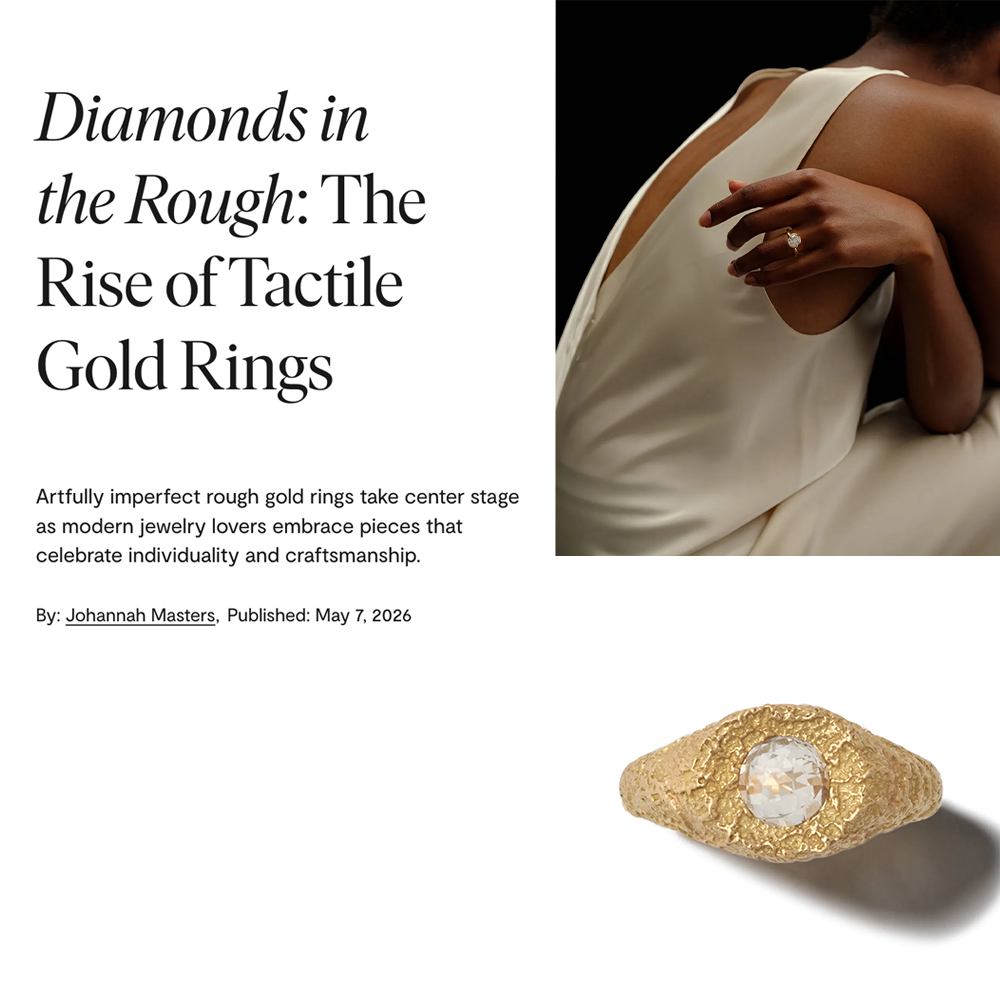 Diamonds in the Rough: The Rise of Tactile Gold Rings