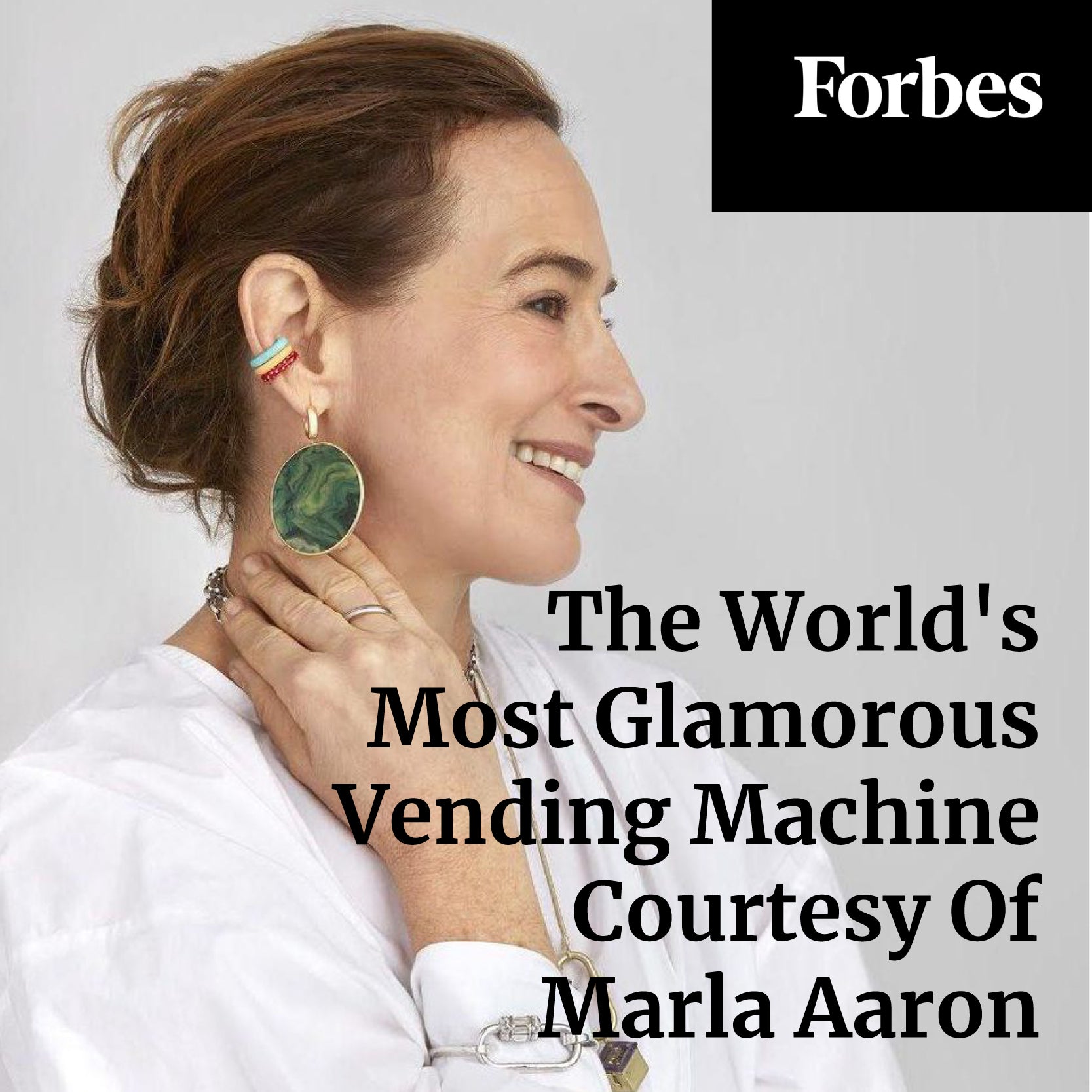 The World's Most Glamorous Vending Machine Courtesy Of Marla Aaron