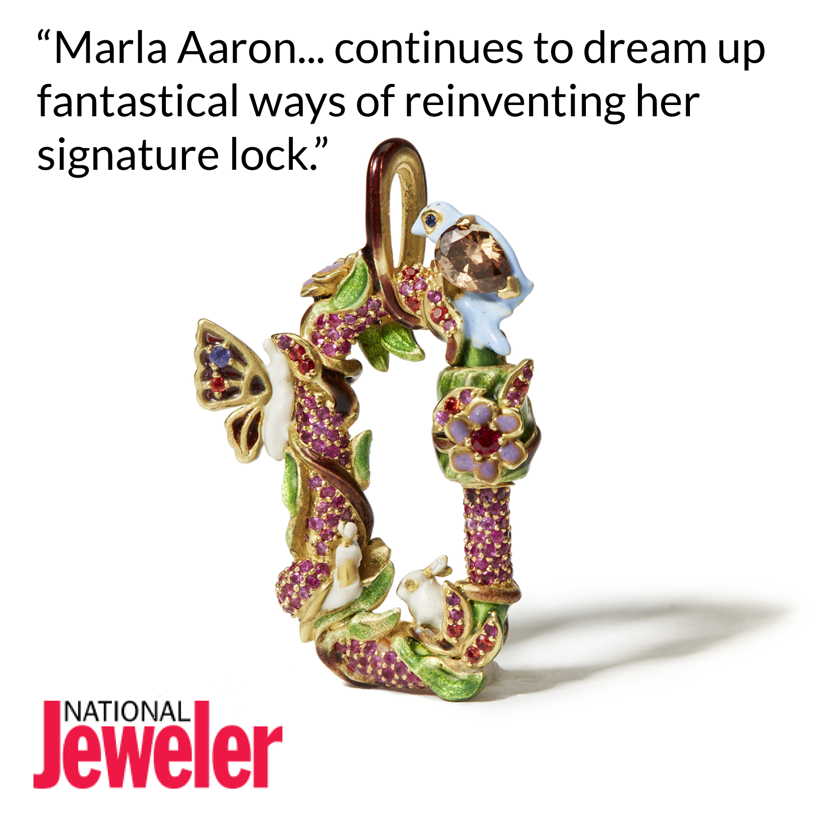 Piece of the Week: Marla Aaron’s ‘Satirical' Lock