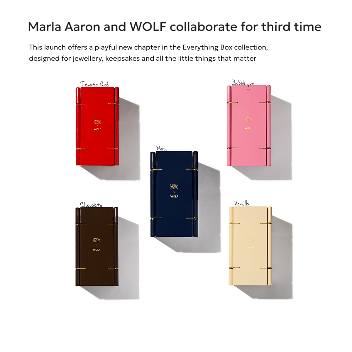 Marla Aaron and WOLF Collaborate for Third Time