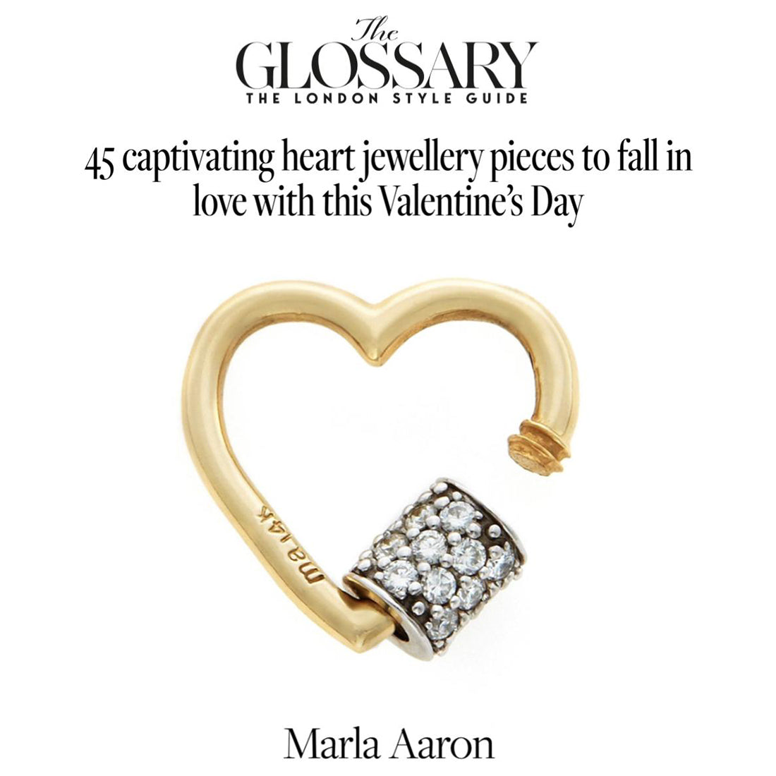 Timeless, symbolic, elegant… stand-out heart-shaped jewellery pieces