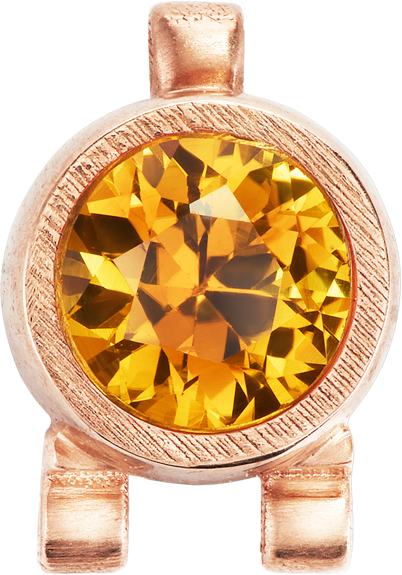 Orange Sapphire Gemstone