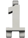 1 Number Icon