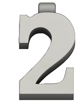 2 Number Icon