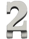 2 Number Icon