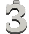 3 Number Icon