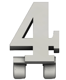 4 Number Icon