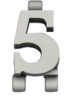 5 Number Icon