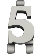 5 Number Icon