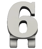 6 Number Icon