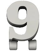 9 Number Icon