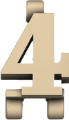 4 Number Icon