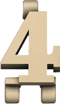 4 Number Icon