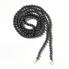 Buffed Hematite Strand