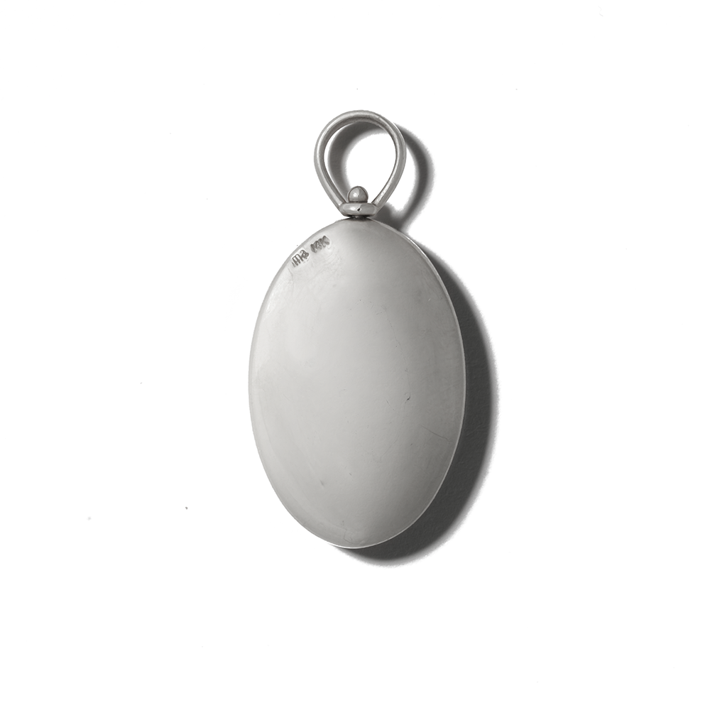 Large Oval Charm with Charoite