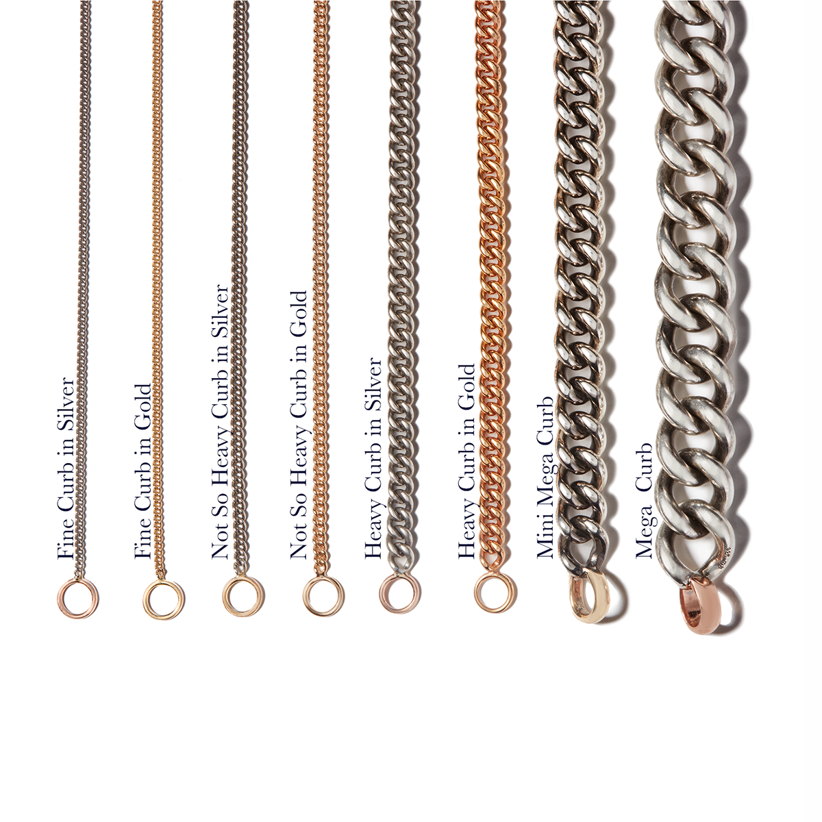 14k Gold Curb Chain Necklace | Marla Aaron 14k Gold Curb Chain Necklace | Marla Aaron