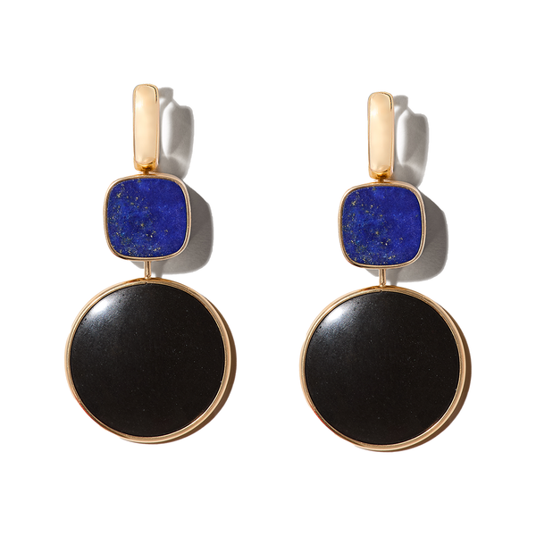 Black Onyx & Lapis Earring Kit