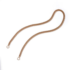Heavy Curb Chain in Gold Necklace