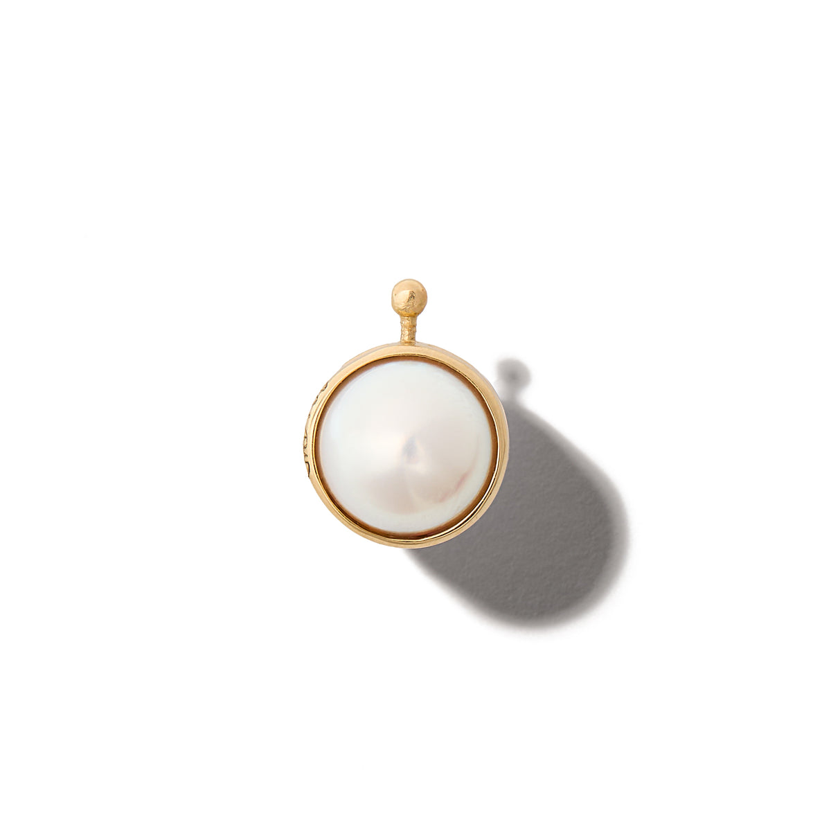 Drop Lozenge with Akoya Pearl