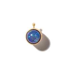 Drop Lozenge with Akoya Pearl and Opal