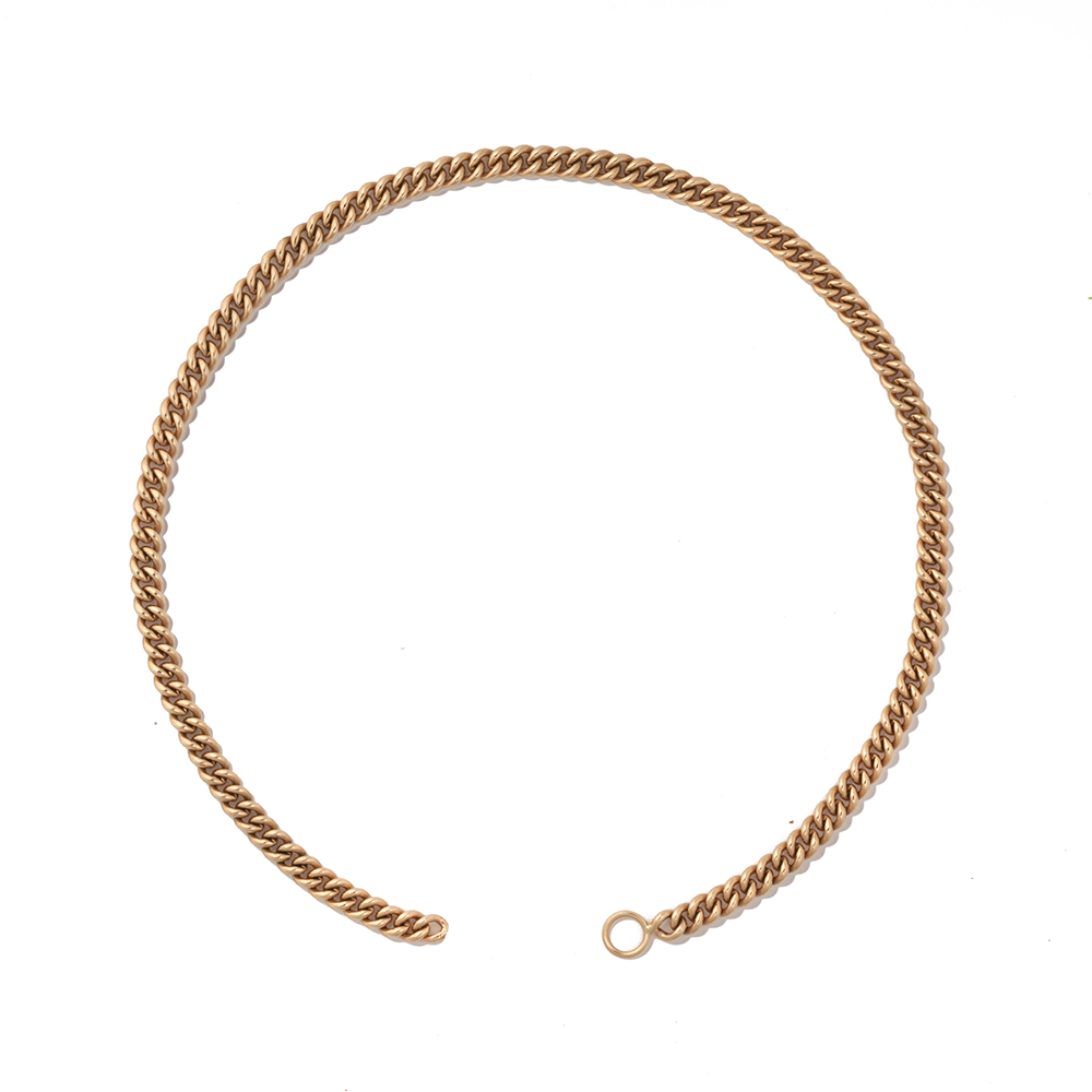 Heavy Curb Chain — Yellow Gold