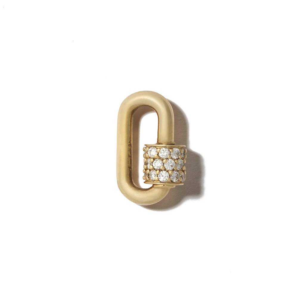 Marla Aaron Babylock in Sterling Silver with 14K Gold