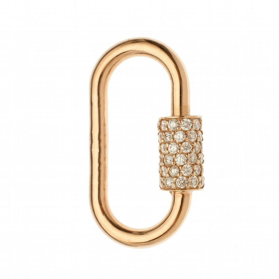 Stoned Regular Lock with Diamonds