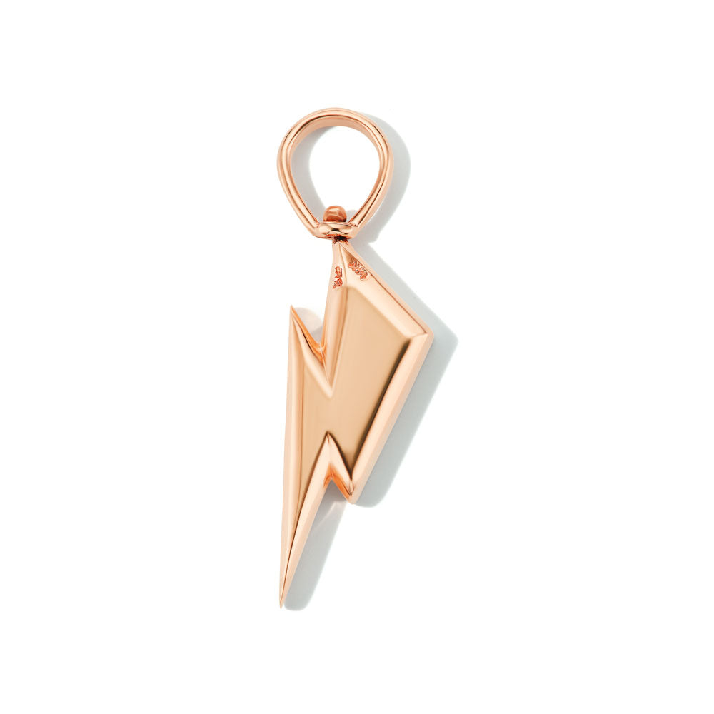 Lightning Bolt Charm with Cachalong