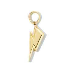 Lightning Bolt Charm with Cachalong