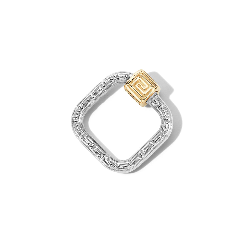 Meander Lock in Gold