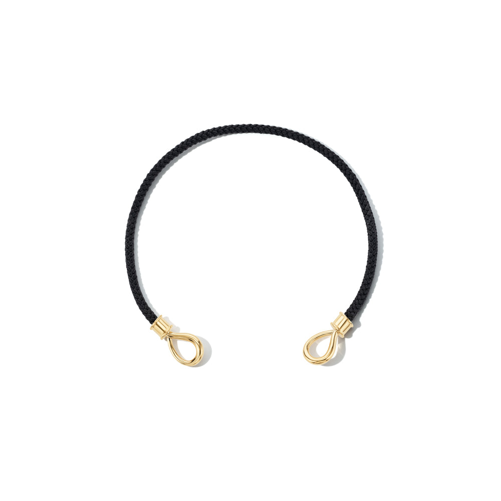 The String Project Bracelet with Gold Loops