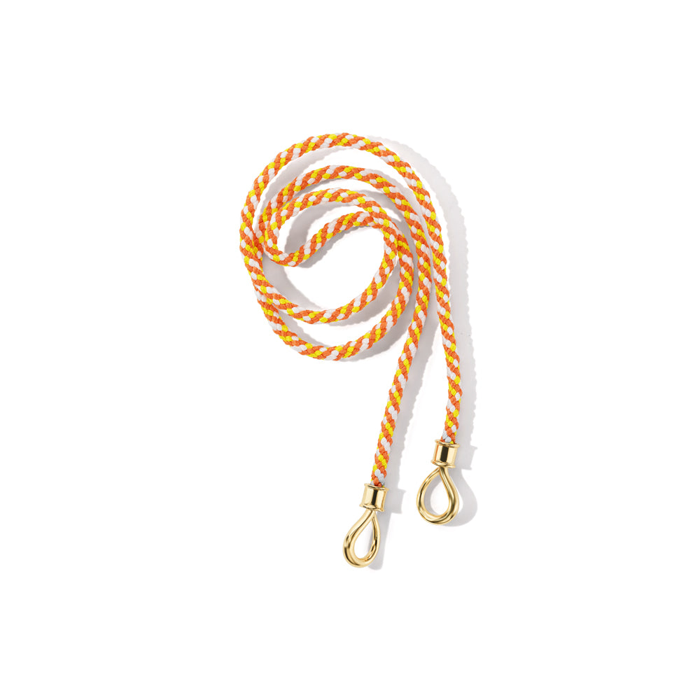 The String Project Necklace with Silver Loops