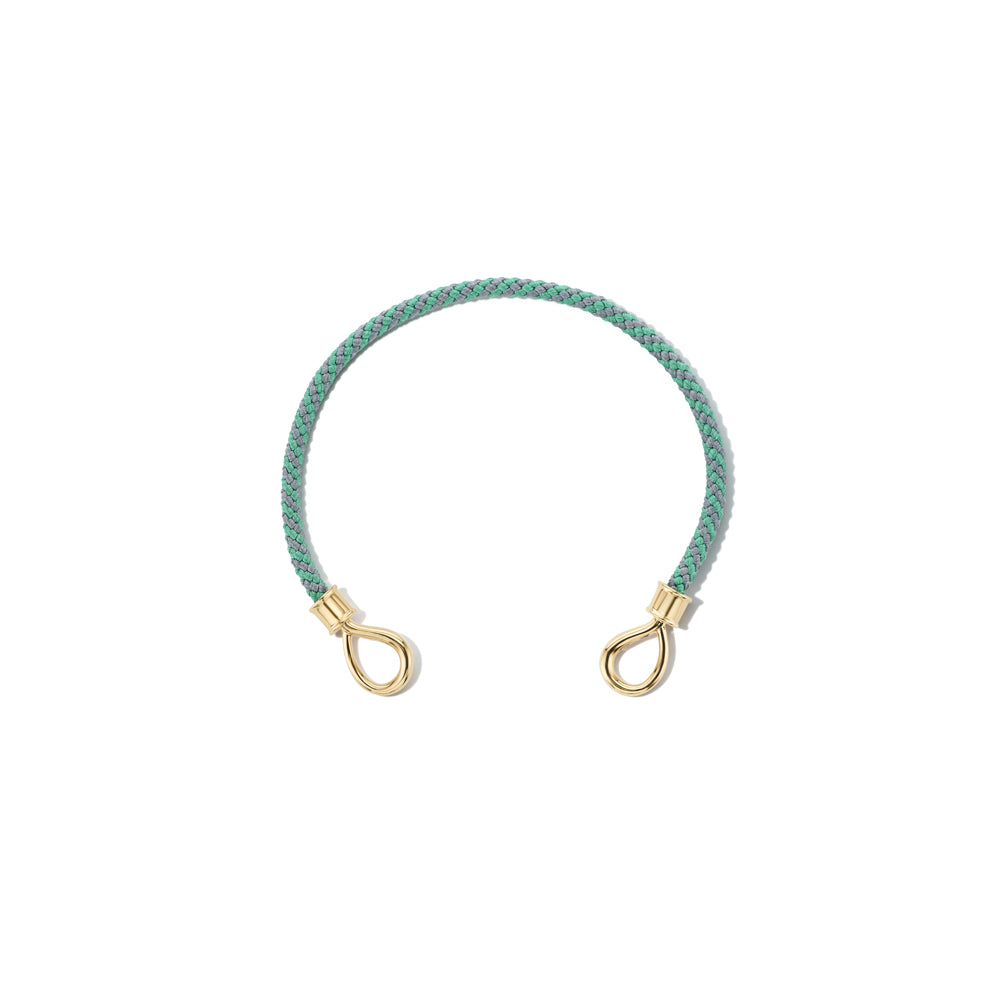 The String Project Bracelet with Gold Loops