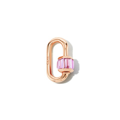 Total Baguette Babylock with Pink Sapphire