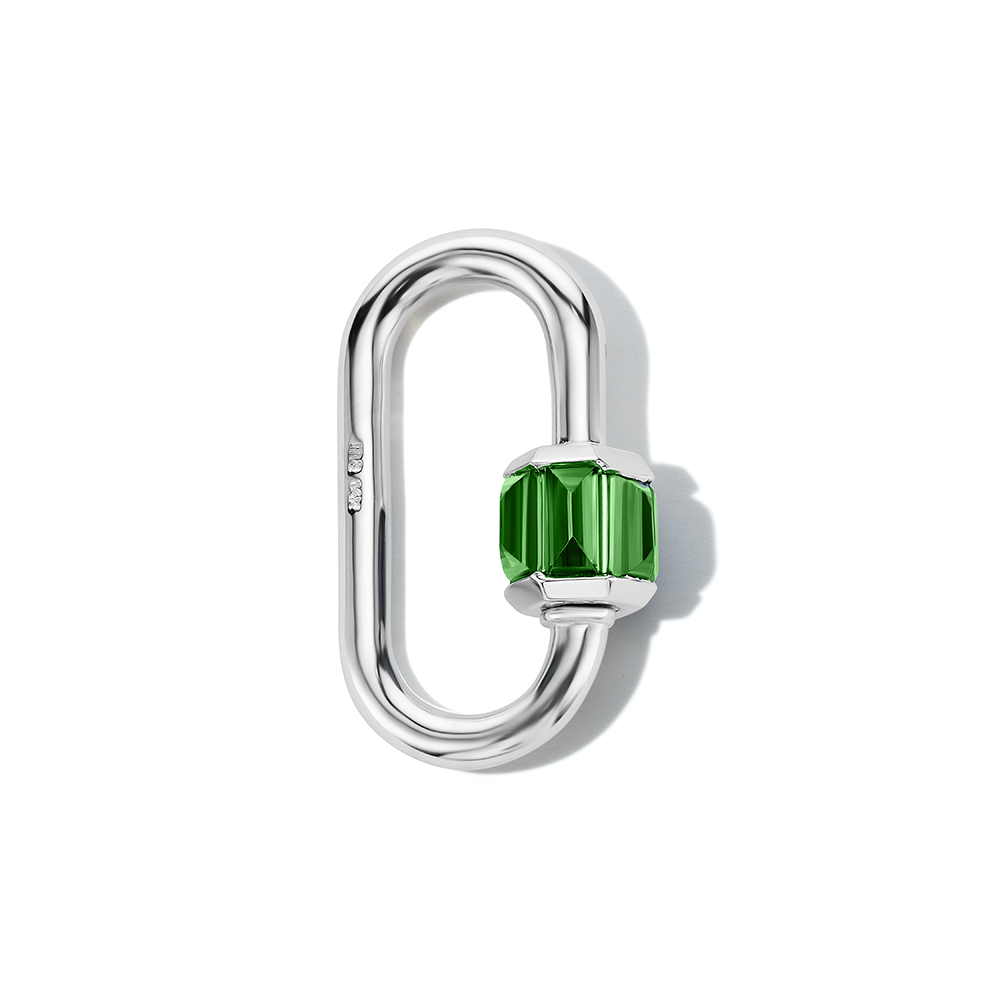 Total Baguette Medium Lock with Tsavorite