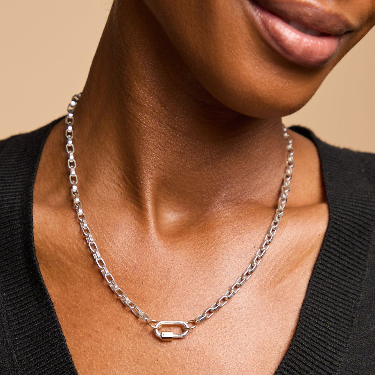 Babylock Mixed Metal Necklace Chain | Marla Aaron