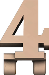 4 Number Icon