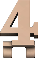 4 Number Icon